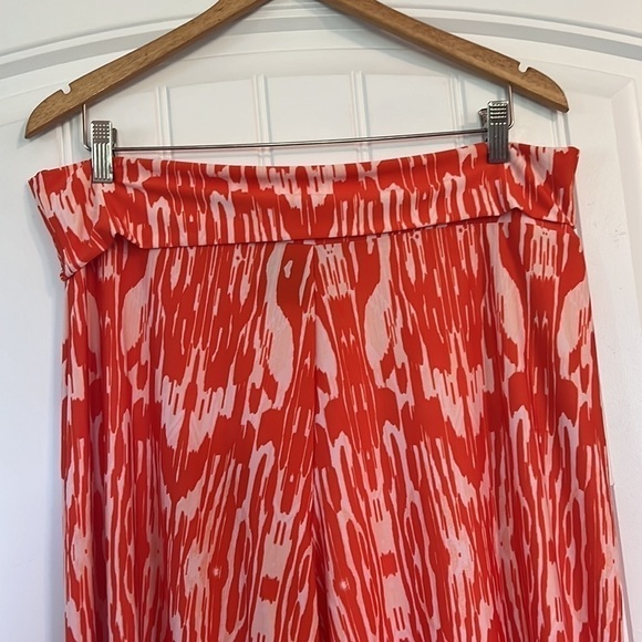 NWT new directions Palazzo wide leg boho Pull on Pants Size XL - Picture 3 of 9